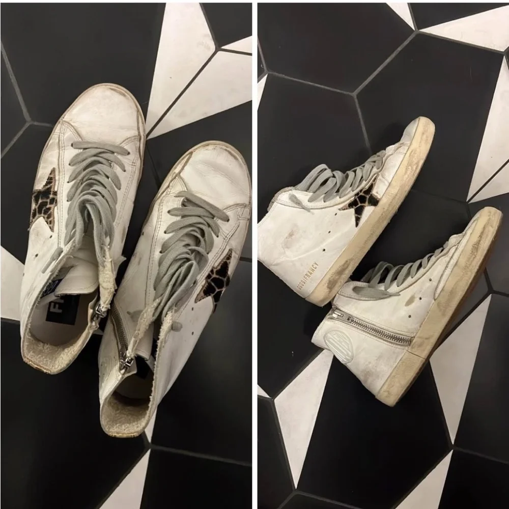 Golden Goose Francy- High Top Leopard Print - Picture 4 of 4